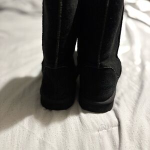 BearPaw Black Winter Rain Boots